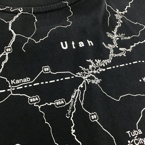 American Crown, 2X, double sided state map/hwy, large ARIZONA Spell out - Picture 9 of 9